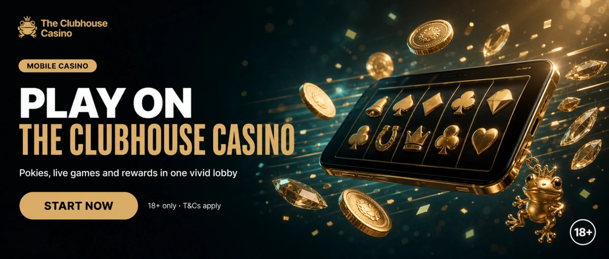 ClubHouse Casino App Screenshot